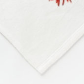 Couverture Polaire arbre de noël arc-en-ciel (Coin)