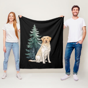 Couverture Polaire Arbre de Noël pour chien Fête pour amateur de chie