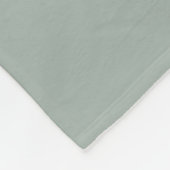 Couverture Polaire Arbre de Noël vert Sage (Coin)