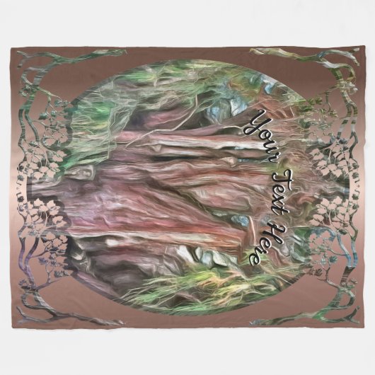 Couverture Polaire Arbre de Tule Oaxaca OAX1 (Devant (Horizontal))