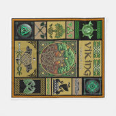 Couverture Polaire Arbre De Vie Viking (Devant (Horizontal))