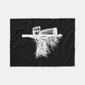 Couverture Polaire Arbre du panier de golf de disque  (Devant (Horizontal))