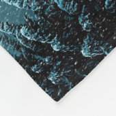 Couverture Polaire Arbre givré le soir (Coin)