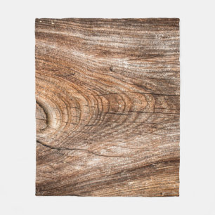 Couverture Polaire Arbre texture bois massif brut