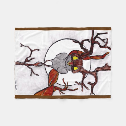 Couverture Polaire arbre vivant (Devant (Horizontal))