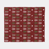 Couverture Polaire Arbres (Devant (Horizontal))