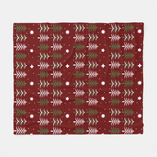 Couverture Polaire Arbres (Devant (Horizontal))