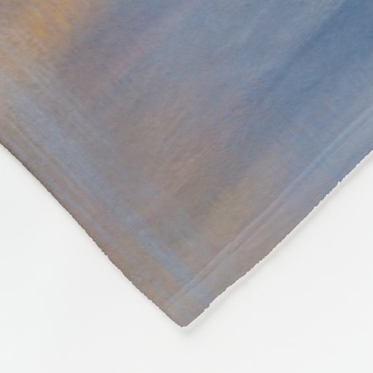 Couverture Polaire Arbres d'Aspen couleur d'automne (Coin)