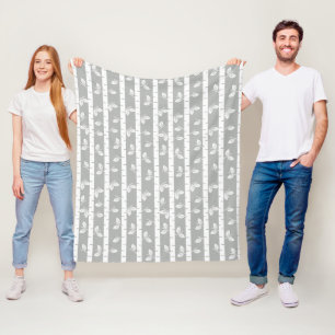 Couverture Polaire Arbres d'Aspen modernes