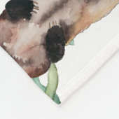 Couverture Polaire Arbres de guirlande et de bouleau d'ours de (Coin)