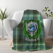 Couverture Polaire Arbuthnott Scottish Clan Tartan & Crest