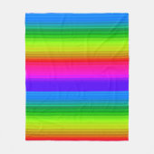 Couverture Polaire Arc arc-en-ciel (Devant)