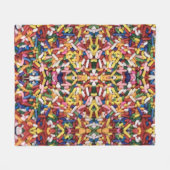 Couverture Polaire Arc-en-ciel (Devant (Horizontal))