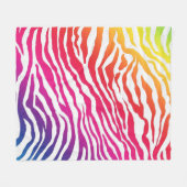 Couverture Polaire Arc-en-ciel (Devant (Horizontal))