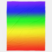 Couverture Polaire Arc-en-ciel (Devant)