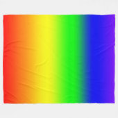 Couverture Polaire Arc-en-ciel (Devant (Horizontal))