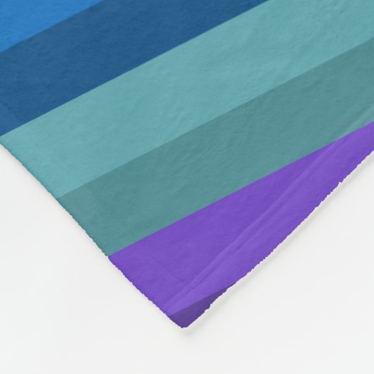 Couverture Polaire Arc-en-ciel (Coin)