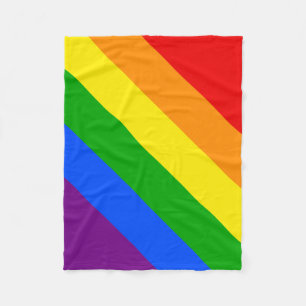 COUVERTURE POLAIRE ARC-EN-CIEL