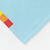 Couverture Polaire Arc en ciel de Kawaii (Coin)