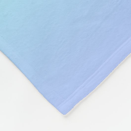 Couverture Polaire Arc-en-ciel pastel (Coin)