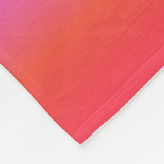 Couverture Polaire Arc-en-ciel Pastel lumineux (Coin)