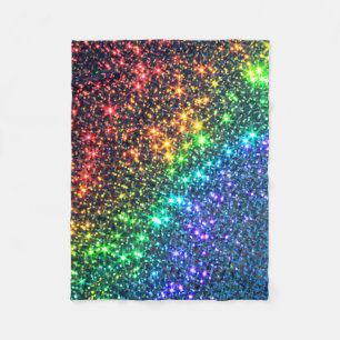 Couverture Polaire Arc-en-ciel Stars Party iPhone Wallet Case