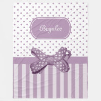 Arc et nom mignons de point de polka de rayures