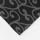 Couverture Polaire Arc noir nommé personnalisé de parties (Coin)