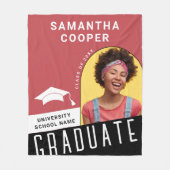 Couverture Polaire Arch Photo Graduation Fleece Blanket (Devant)