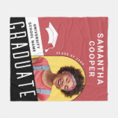 Couverture Polaire Arch Photo Graduation Fleece Blanket (Devant (Horizontal))