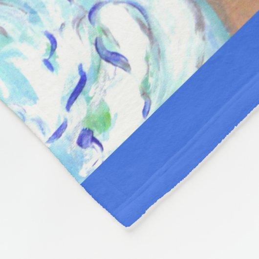 Couverture Polaire ​ Archangel Raphael Surf Art Custom Fleece Blanche (Coin)