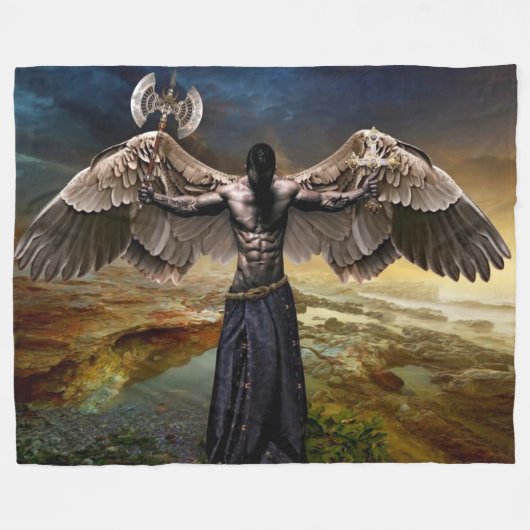 COUVERTURE POLAIRE ARCHANGRL MICHAEL (Devant (Horizontal))