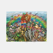 Couverture Polaire Arche de Noé (Devant (Horizontal))