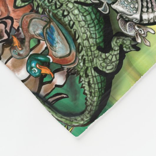 Couverture Polaire Arche de Noé (Coin)