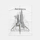 Couverture Polaire Architectes Fleece Blanket (Devant)
