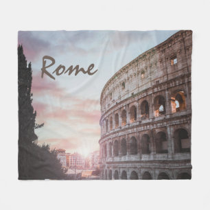 Couverture Polaire Architecture antique Rome coucher de soleil ville