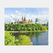 Couverture Polaire Architecture de la Colline du Parlement Ottawa. Co (Devant (Horizontal))