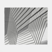 Couverture Polaire Architecture futuriste Abstraite arrière - plan 3d (Devant (Horizontal))