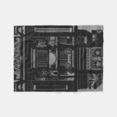 Couverture Polaire Architecture graphique IV (Devant (Horizontal))