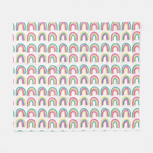 Couverture Polaire Arcs-en-ciel (Devant (Horizontal))