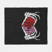 Couverture Polaire Are Read Inside I'm Dead - Sarcastique Valentine's (Devant (Horizontal))