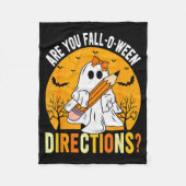 Couverture Polaire Are You Fall-o-ween Direction Funny Sarcastic Quot (Devant)