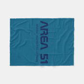 Couverture Polaire Area 51 Reverse Engineering Alien Ufo Paranormal (Devant (Horizontal))