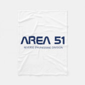 Couverture Polaire Area 51 Reverse Engineering Alien Ufo Paranormal  (Devant)