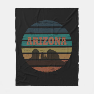 Couverture Polaire Arizona Sedona paysage az vintage