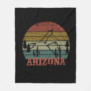 Couverture Polaire Arizona Sedona paysage az vintage