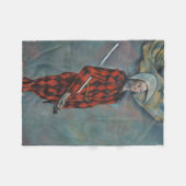 Couverture Polaire Arlequin (Joker) (par Paul Cézanne) (Devant (Horizontal))