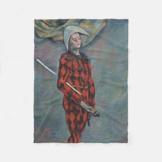 Couverture Polaire Arlequin (Joker) (par Paul Cézanne) (Devant)