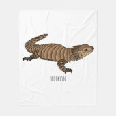 Couverture Polaire Armadillo girdled lizard (Devant)