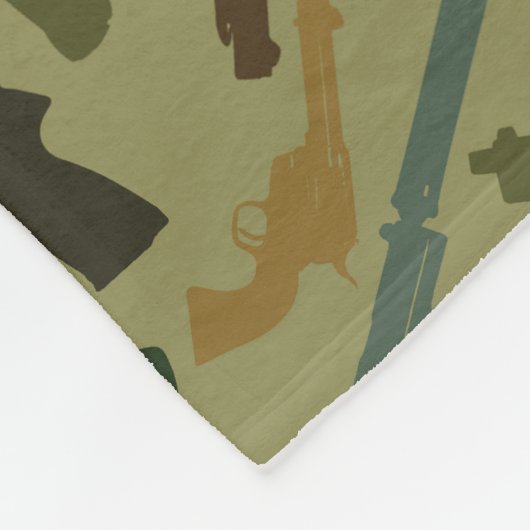 Couverture Polaire Armes à feu (Coin)